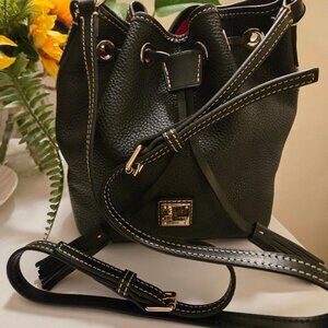 Dooney & Bourke Pebble Grain Kendall Crossbody Black/Black